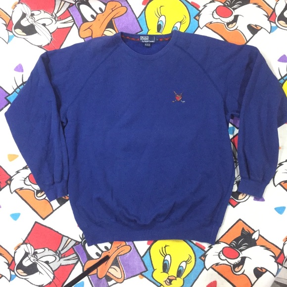 Vintage Polo crest sweater